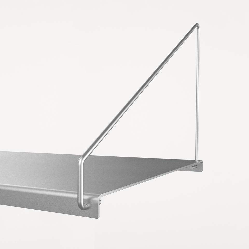 Shelf Library Triple Section | Stainless Steel