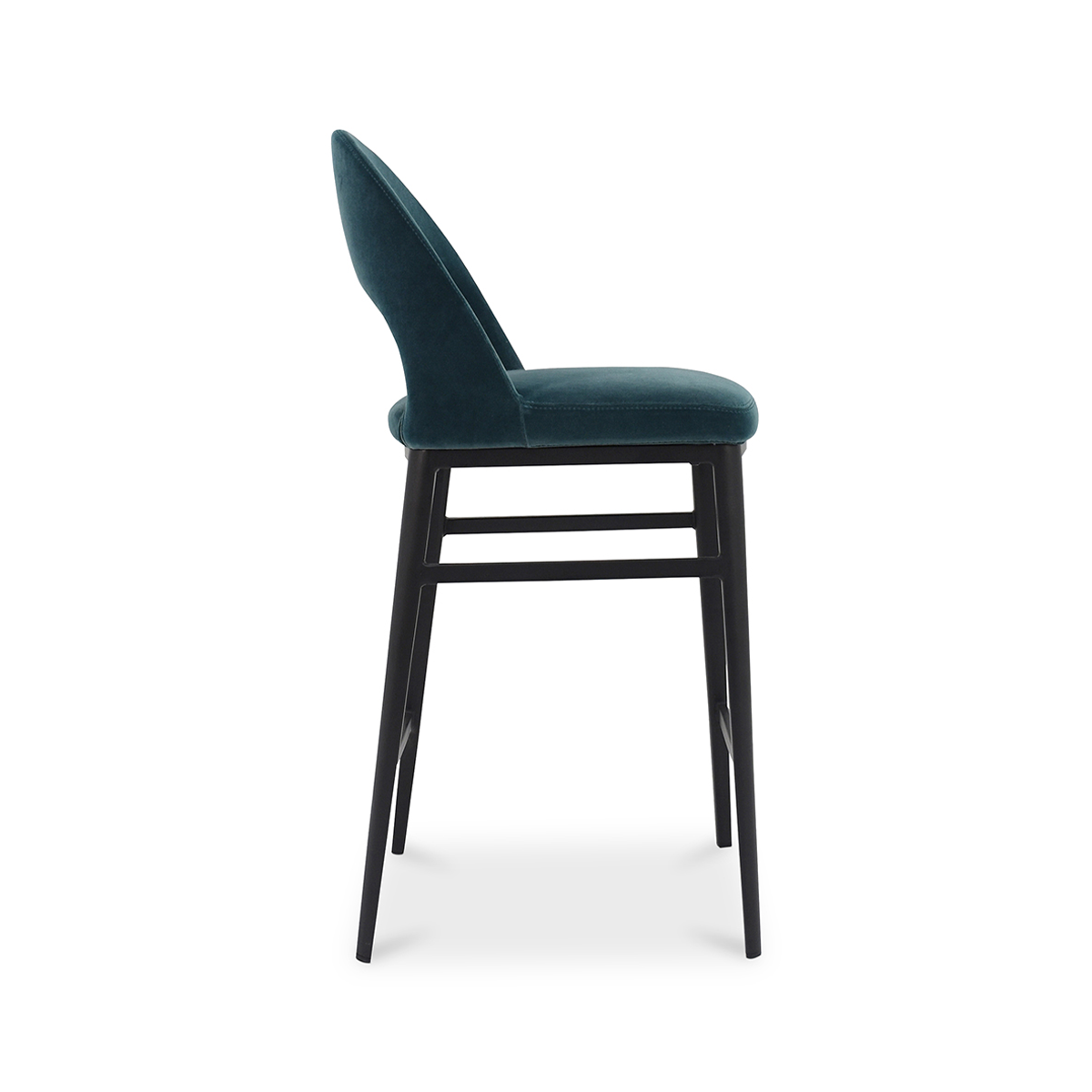 Frank Counter Stool Teal Velvet