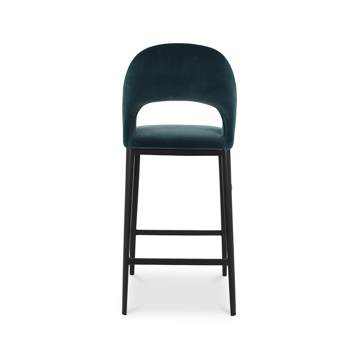 Frank Counter Stool Teal Velvet