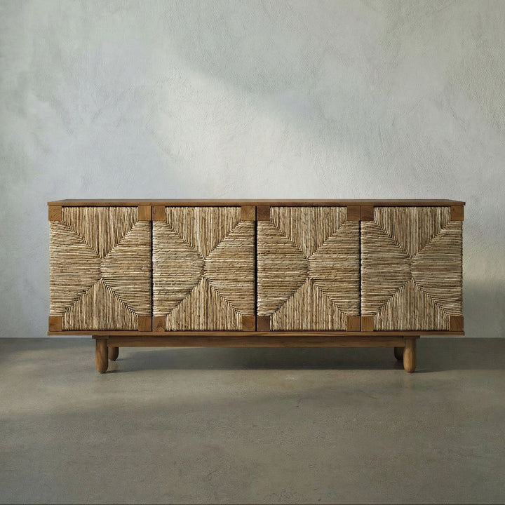 Paisley 4 Door Sideboard, Teak