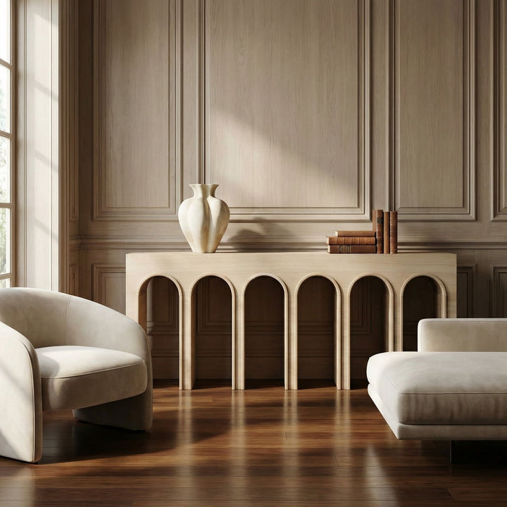 Roman Console - Extra Large - White Oak