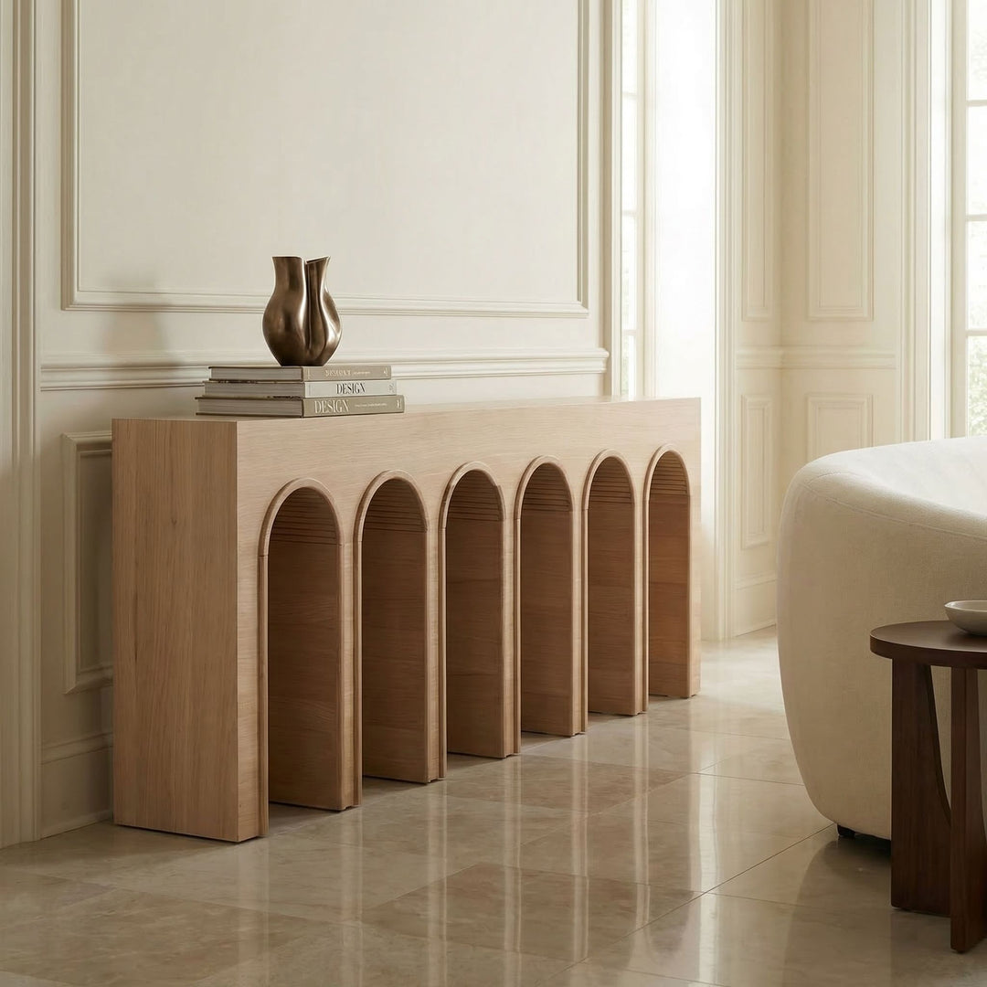Roman Console - Extra Large - White Oak