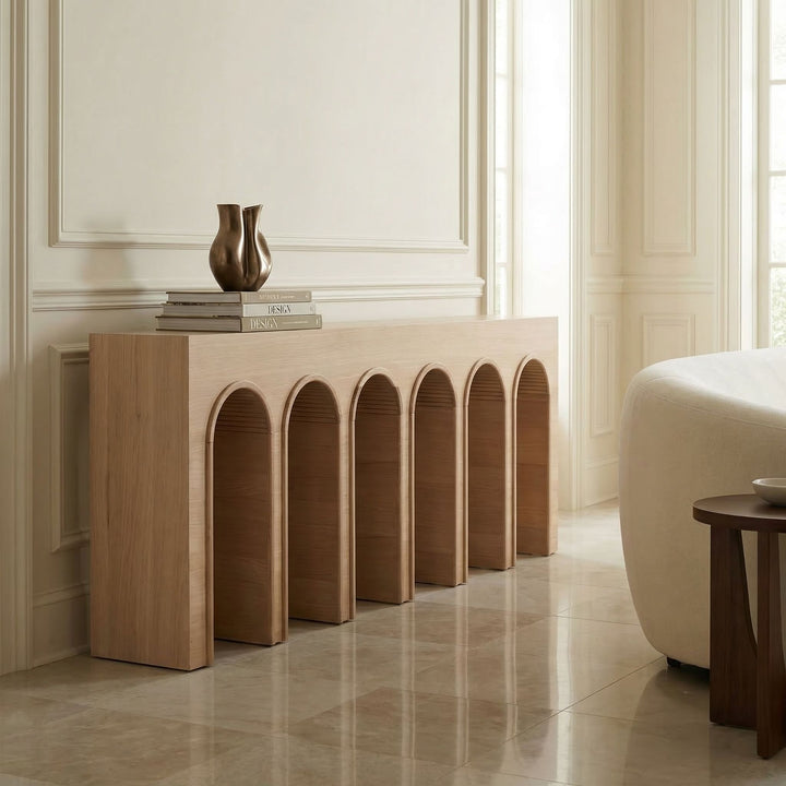 Roman Console - Extra Large - White Oak