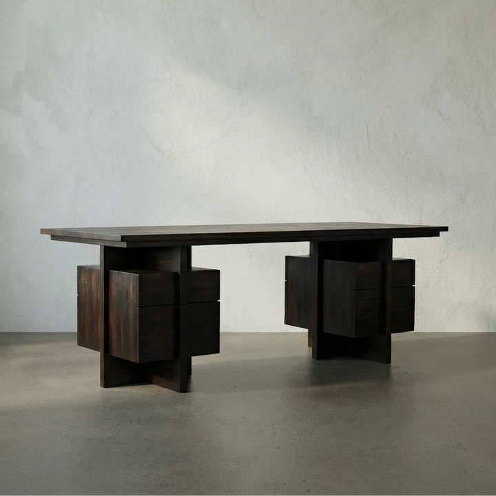 Lillian Desk, Ebony Walnut