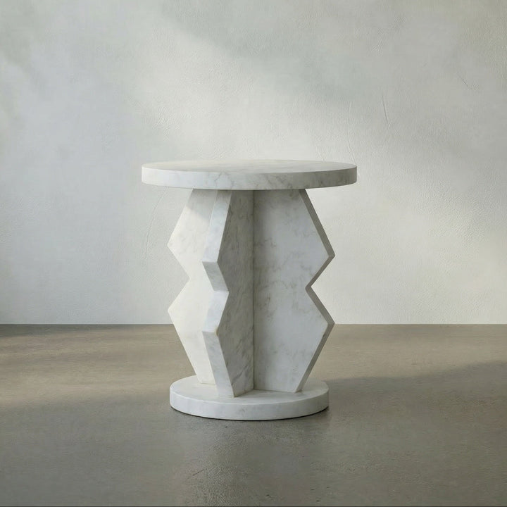 Madison Side Table, Marble