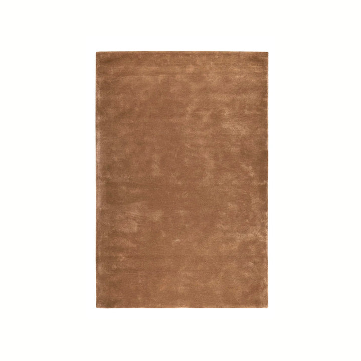 Golden Brown Earth Handtuft Rug