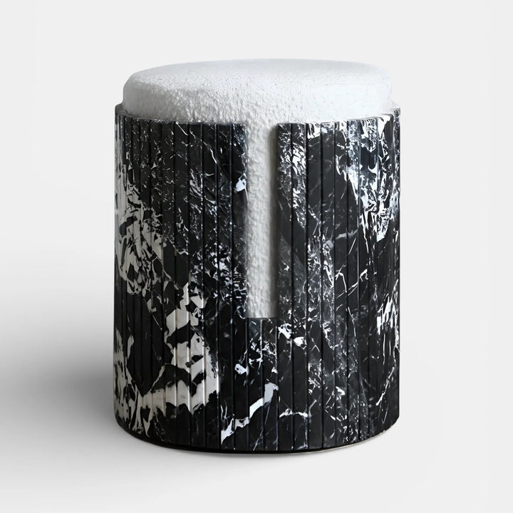 Grand Antique Marble Dolce Stool