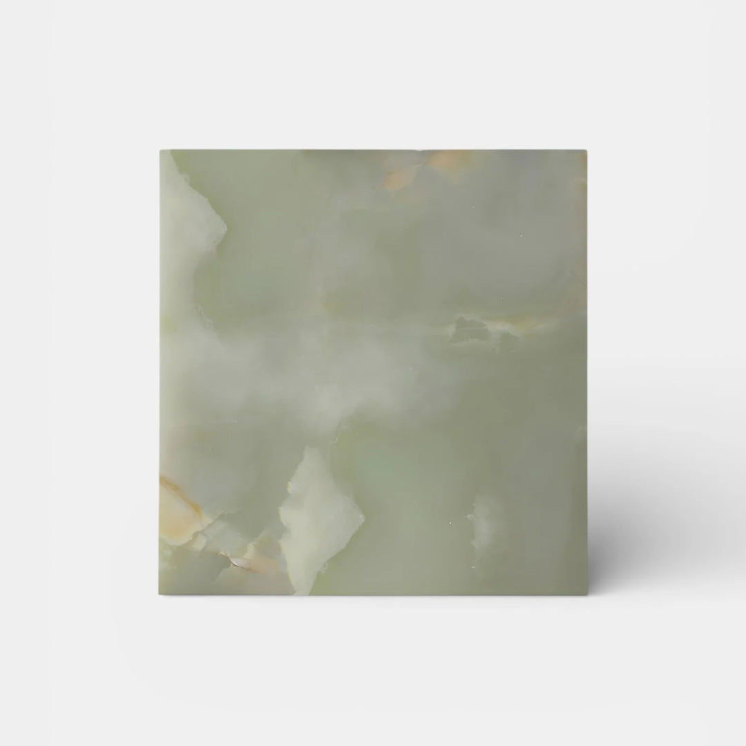 Green Onyx Cube Table
