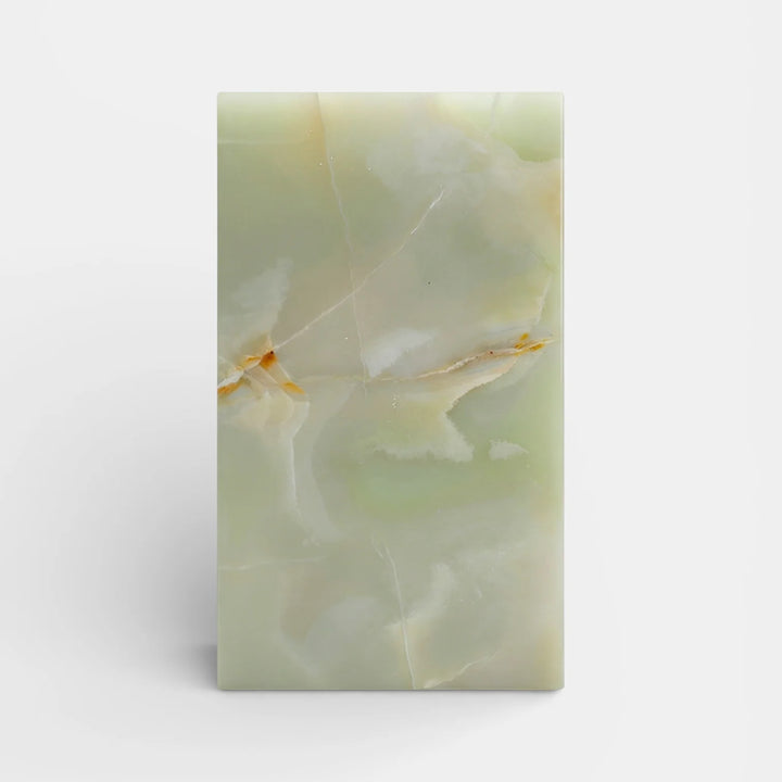 Green Onyx Plinth Table
