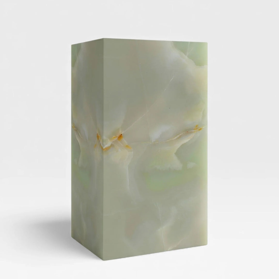 Green Onyx Plinth Table