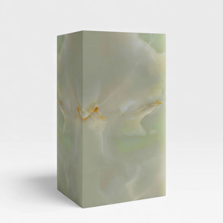 Green Onyx Plinth Table