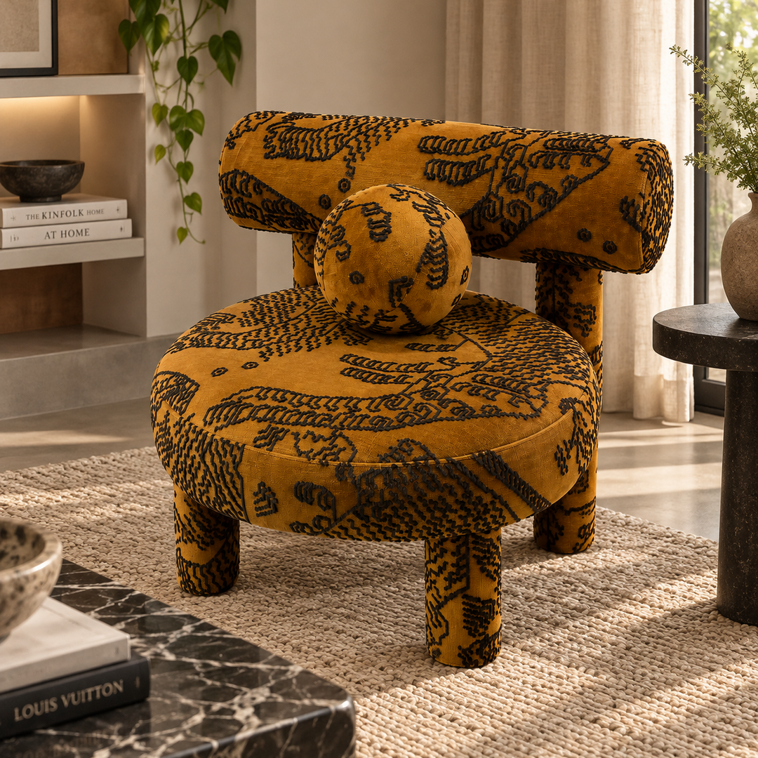 Gropius Low Chair CS1 - Tiger Mountain - Fauve