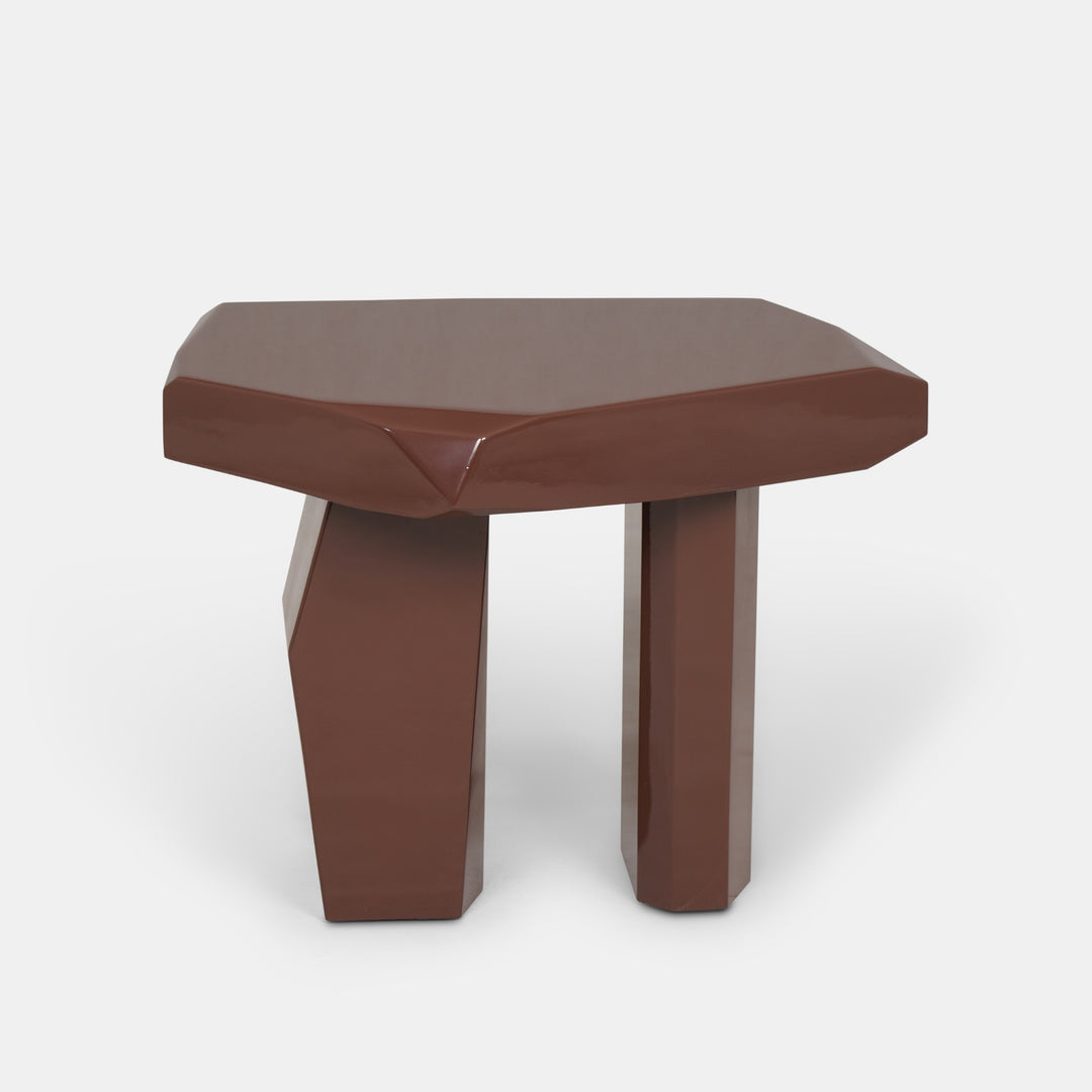 Terra High Gloss Side Table