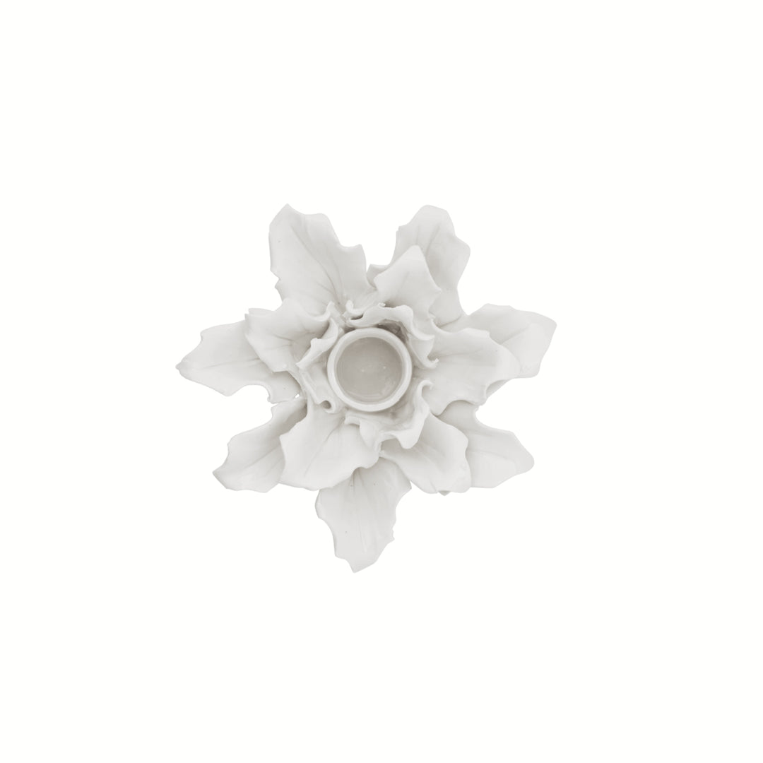 Holly Leaf Candle Holder