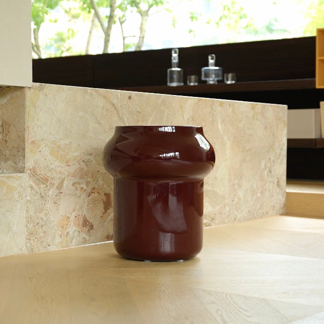 Mallow Stool - Dark Red