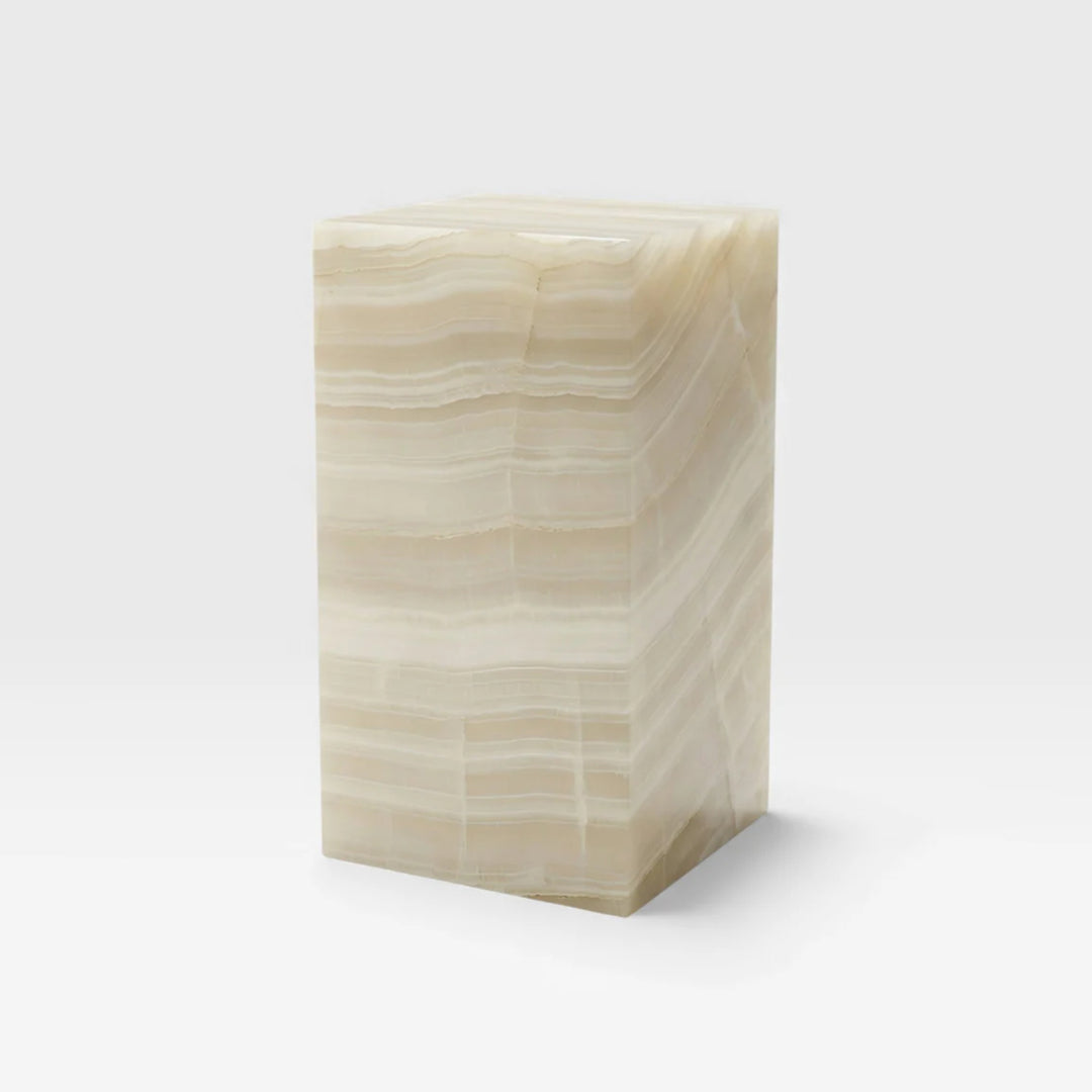 Ivory Onyx Plinth