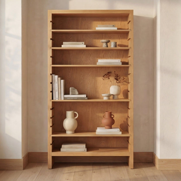 Jayla Natural Bookcase