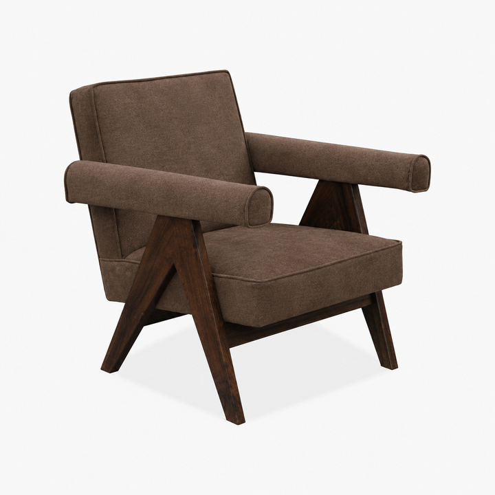 Jeanneret Senate Lounge Chair - Dusty Trail - Floor Model - Grade A