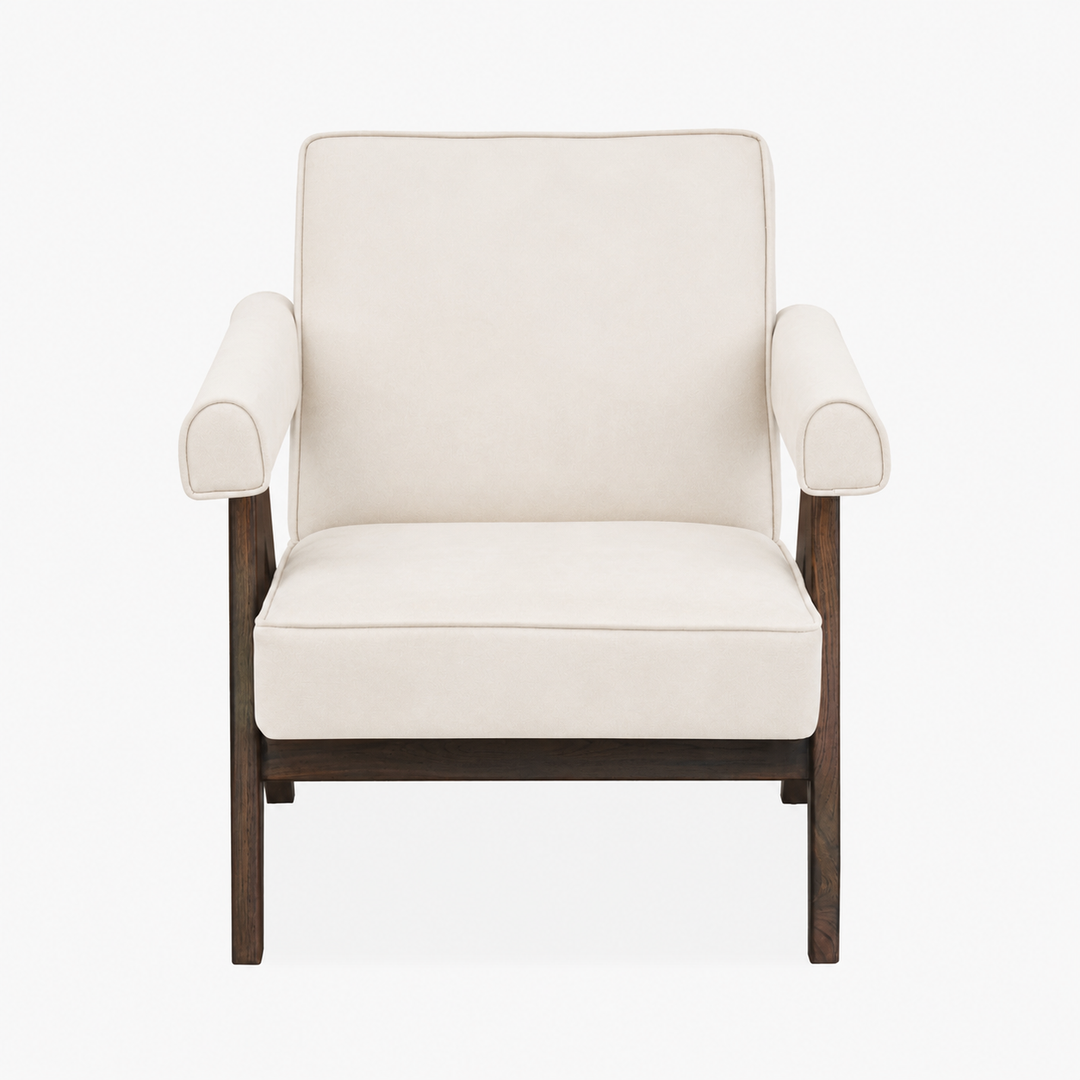 Jeanneret Senate Lounge Chair - Cloud - Grade B