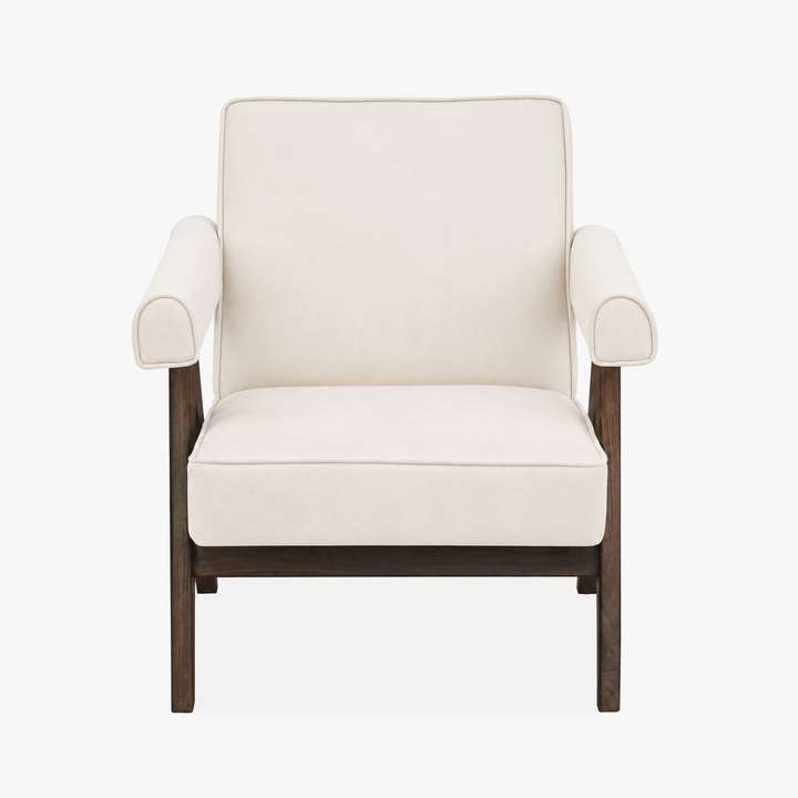 Jeanneret Senate Lounge Chair - Cloud - Grade B