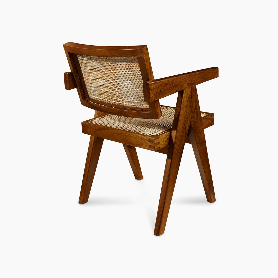 Jeanneret Floating Armchair - Natural Teak - Floor Model - Grade B