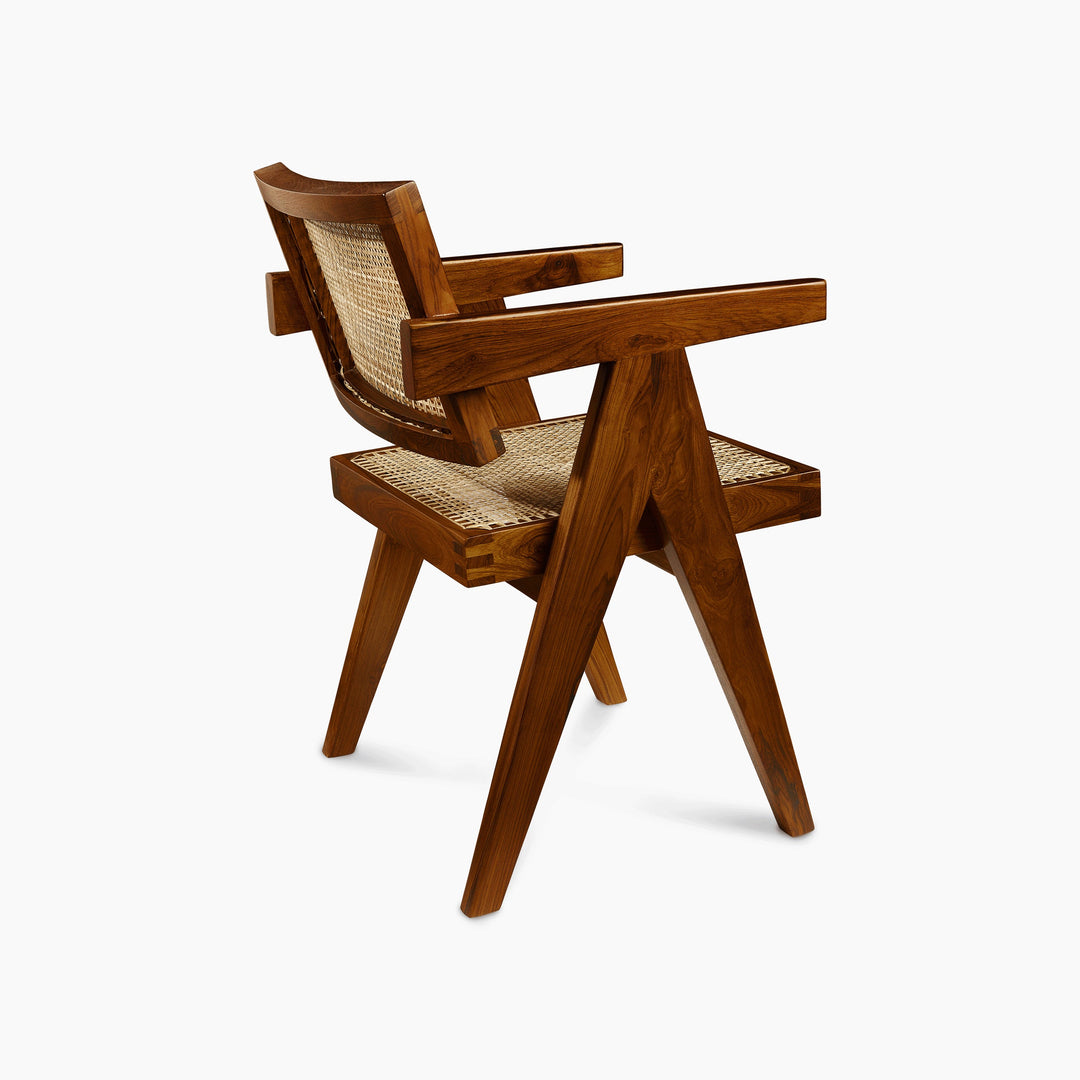 Jeanneret Floating Armchair - Natural Teak - Floor Model - Grade B