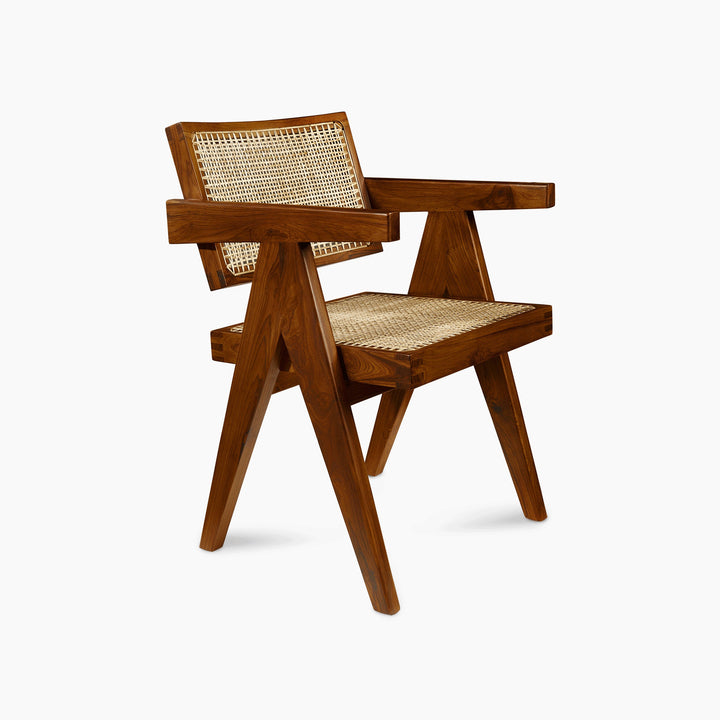 Jeanneret Floating Armchair - Natural Teak - Floor Model - Grade B