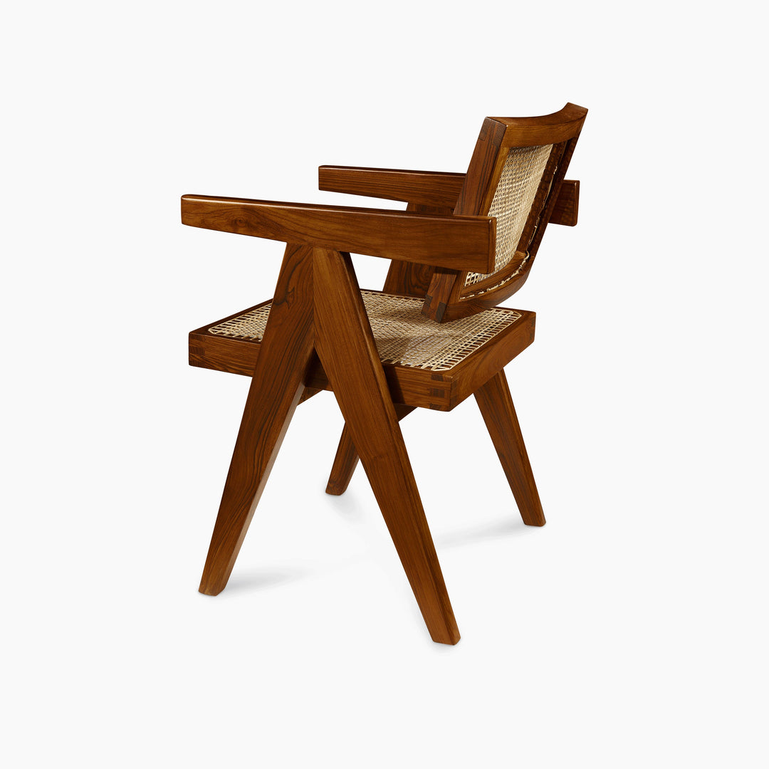Jeanneret Floating Armchair - Natural Teak - Floor Model - Grade B