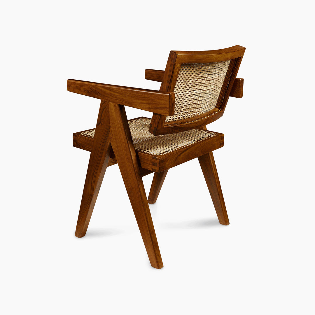Jeanneret Floating Armchair - Natural Teak - Floor Model - Grade B