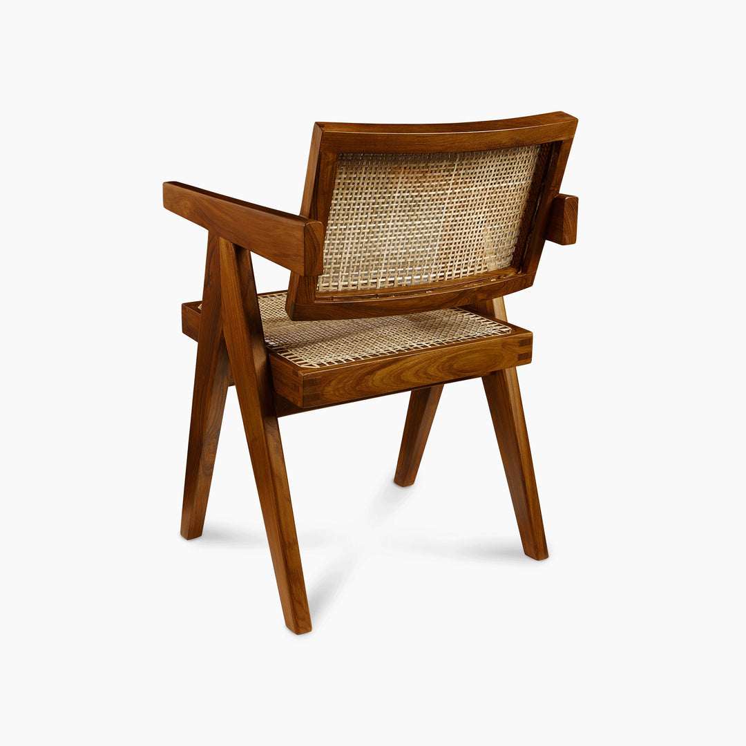 Jeanneret Floating Armchair - Natural Teak - Floor Model - Grade B