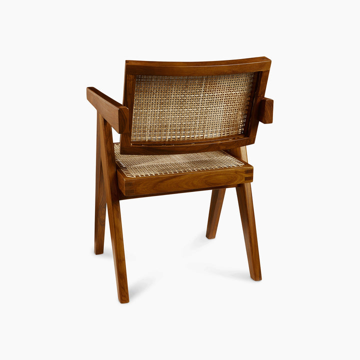 Jeanneret Floating Armchair - Natural Teak - Floor Model - Grade B