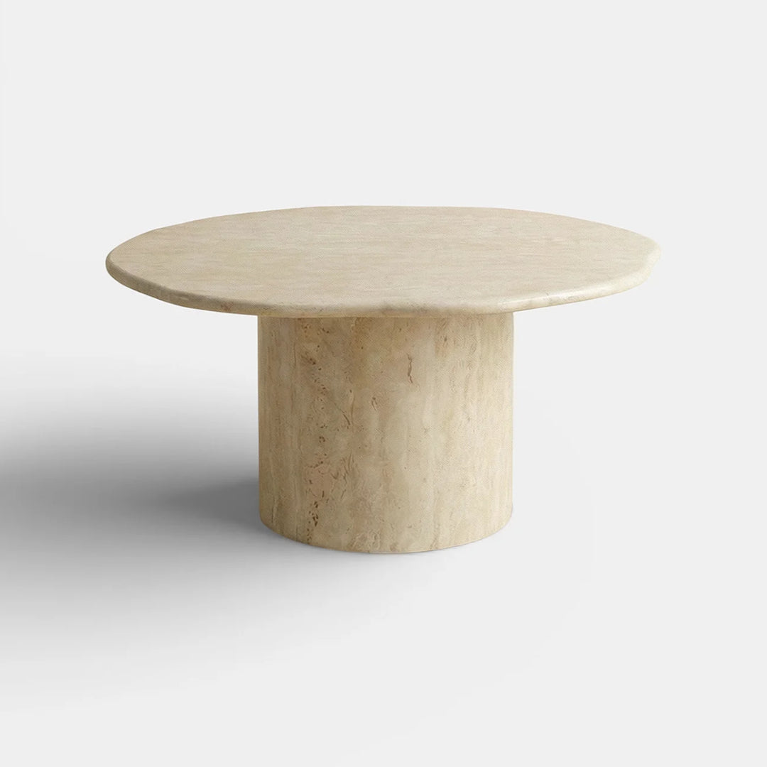 Joan Solo Travertine Table