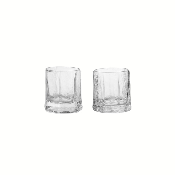 Kiru Small Glasses - Set of 2 - Clear