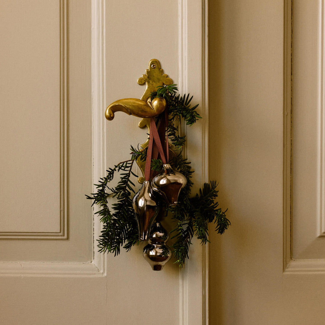 Komo Ornaments - Set of 3 - Silver