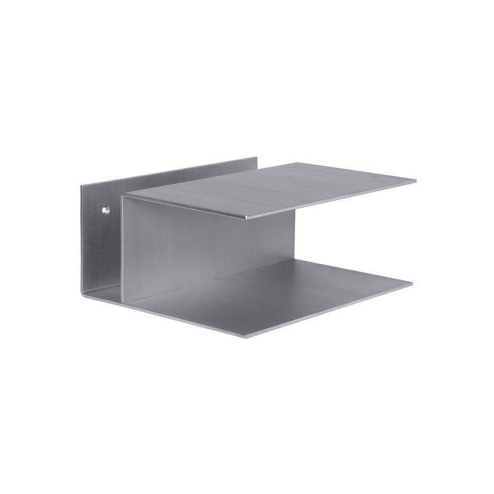 Lager Bedside Table - Aluminum