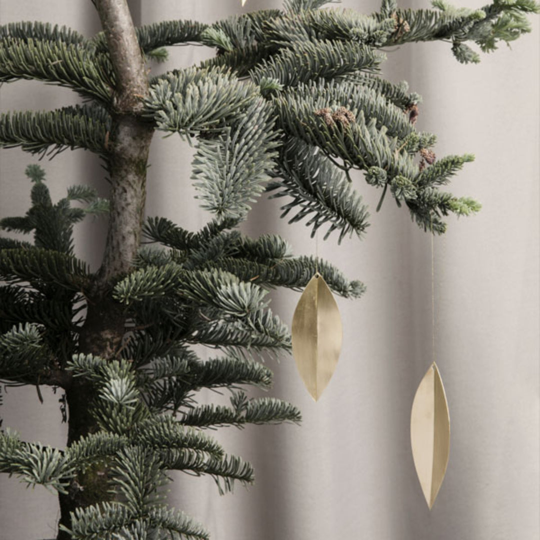 Leaf Ornaments - Set of 4