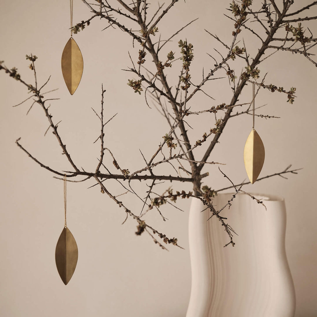 Leaf Ornaments - Set of 4