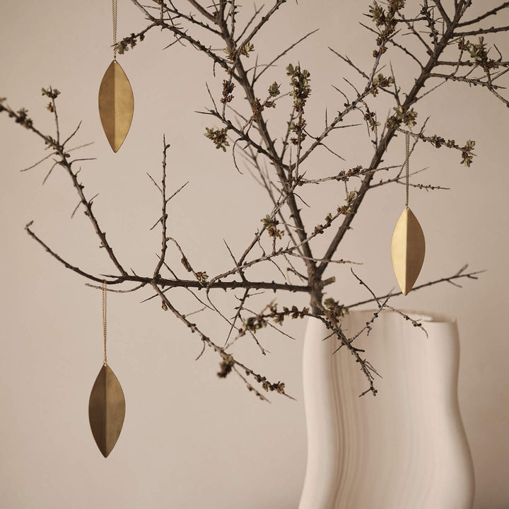 Leaf Ornaments - Set of 4
