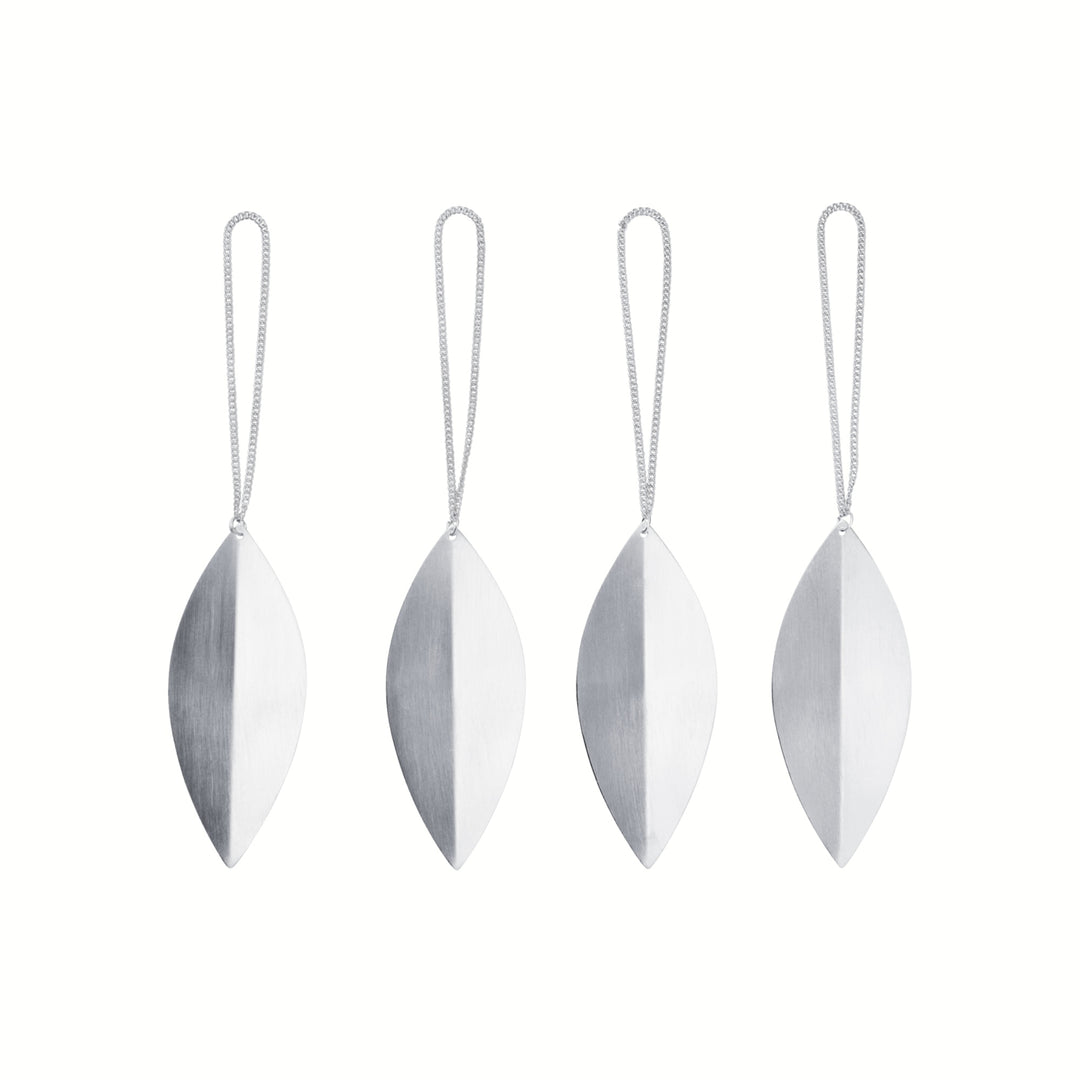 Leaf Ornaments - Set of 4