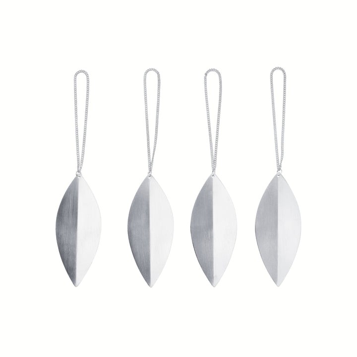Leaf Ornaments - Set of 4