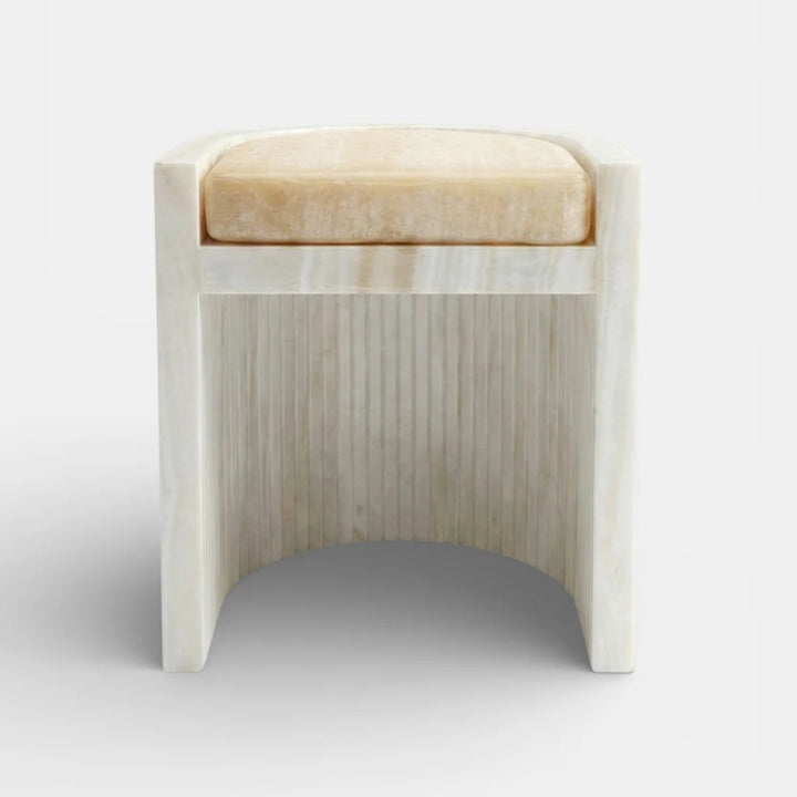 Loris Ivory Onyx Chair
