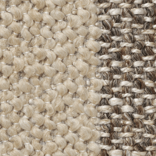 Fabric - Louisiana - Sand/Off-white