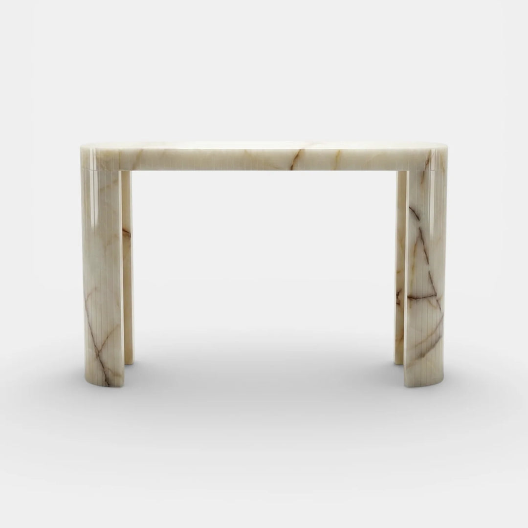 Luna Shell Onyx Console
