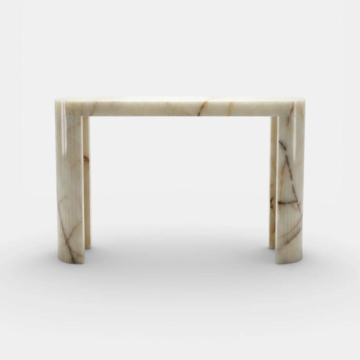 Luna Shell Onyx Console