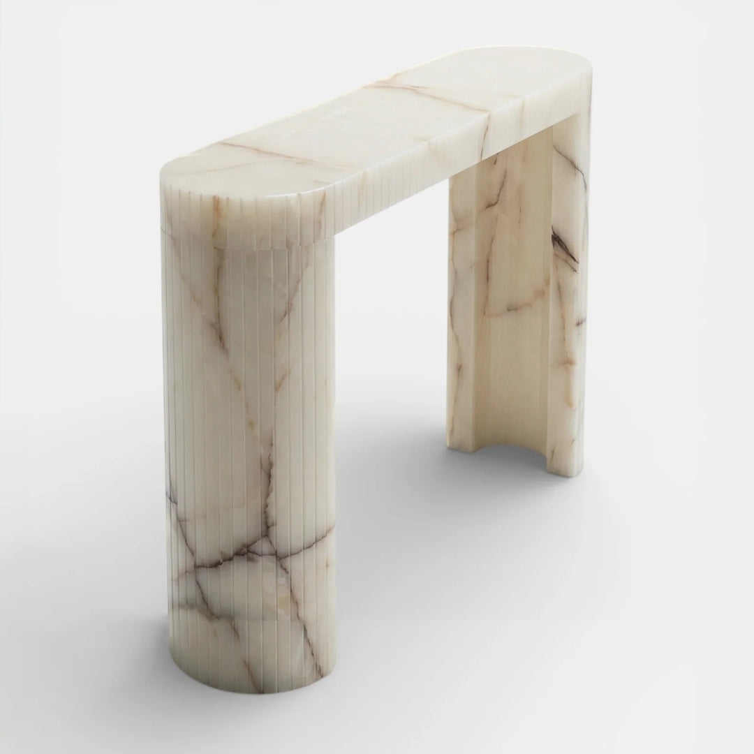 Luna Shell Onyx Console