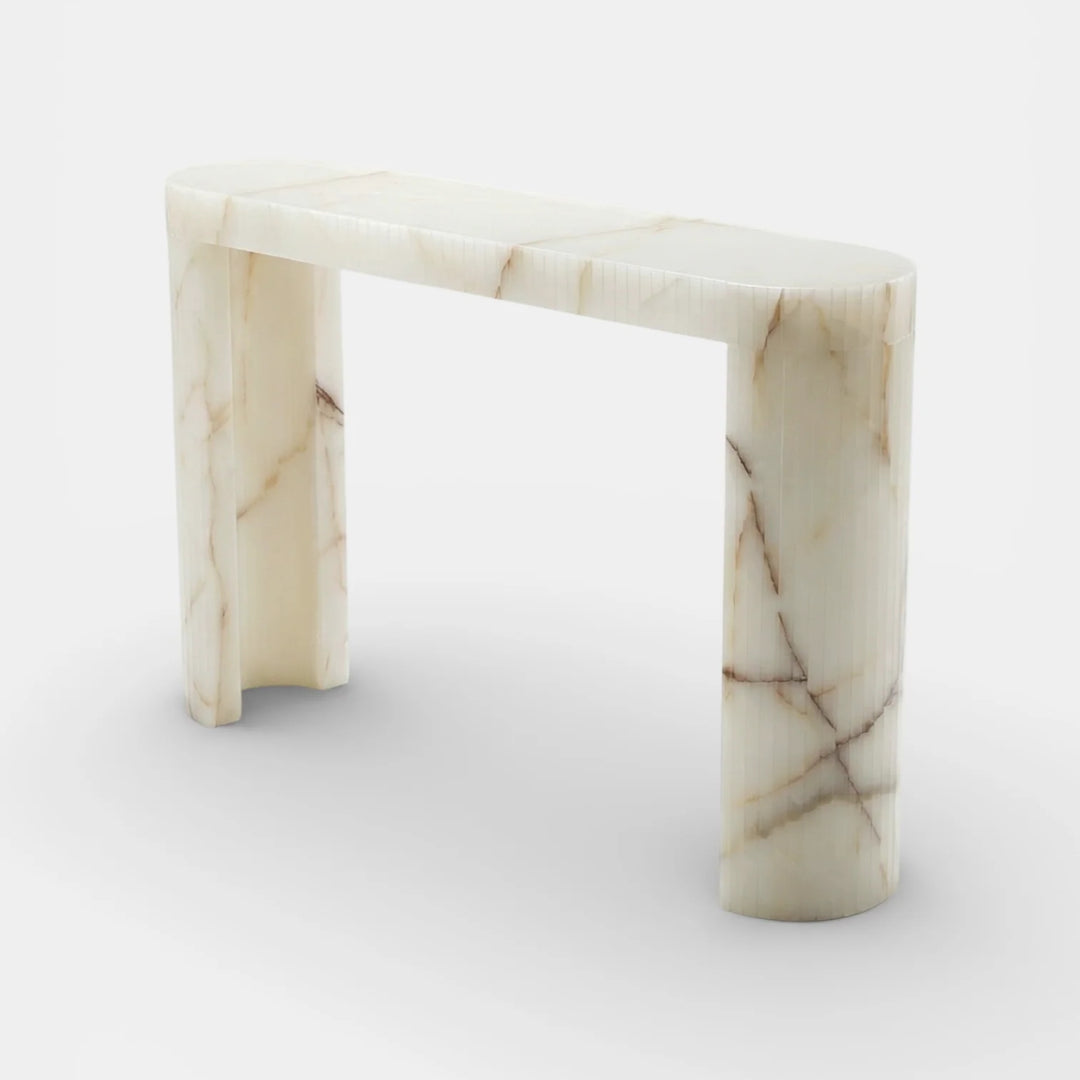 Luna Shell Onyx Console