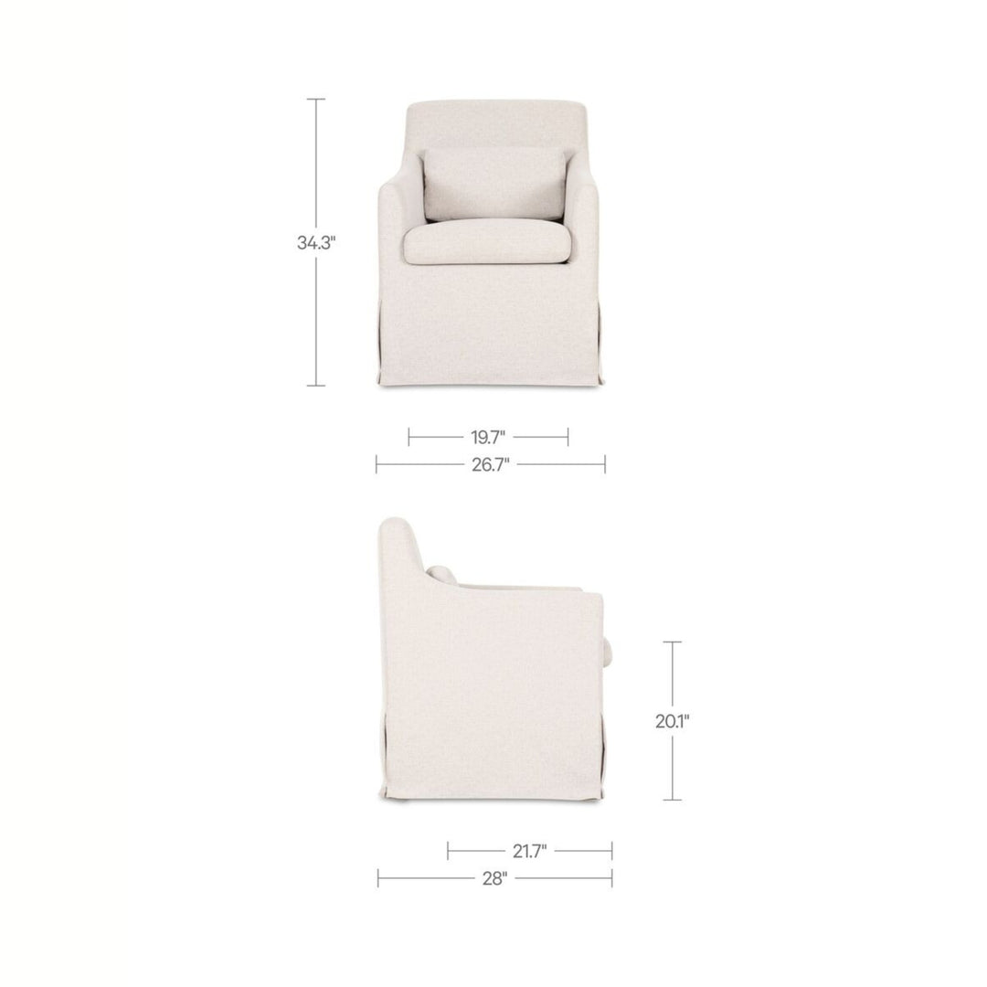 Mallory Slipcover Dining Chair