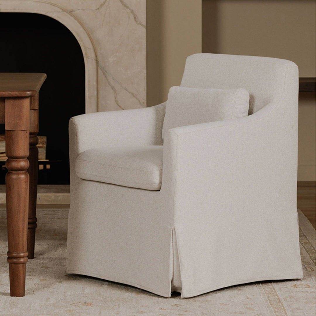 Mallory Slipcover Dining Chair