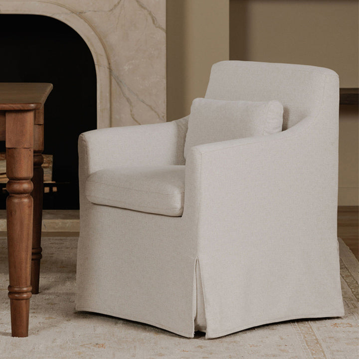 Mallory Slipcover Dining Chair