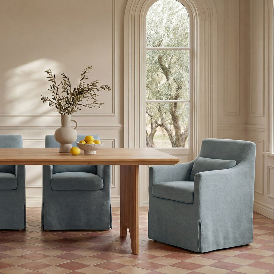 Mallory Slipcover Dining Chair